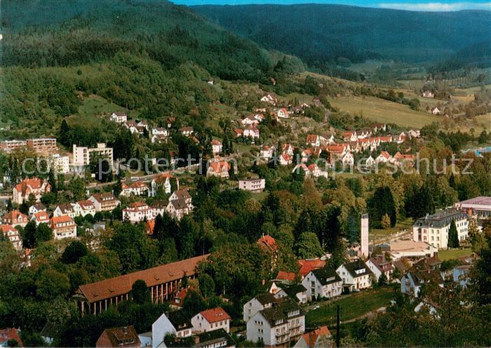 Bad Orb Kurort im Spessart Panorama Blick ins Orbtal