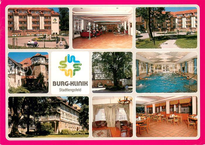 Stadtlengsfeld Burg-Klinik Halle Speiseraum Hallenbad