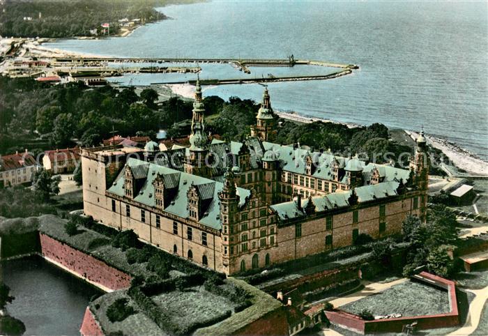 Kronborg Slot Schloss Fliegeraufnahme