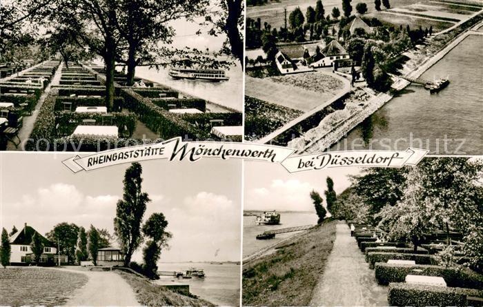 Buederich Duesseldorf Gartenrestaurant Moenchenwerth Gartenrestaurant Moenchenwe