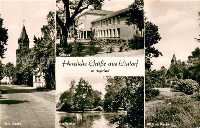 Lintorf Ratingen Kath Kirche Rathaus Am Weiher Kirche