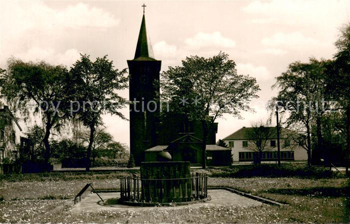 Hoesel Ev Kirche mit Kindergarten