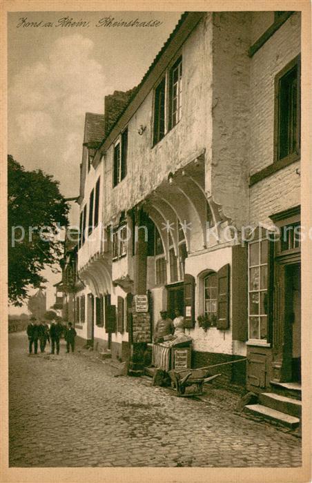 Zons Rhein Rheinstrasse