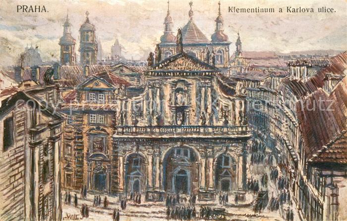Praha Prahy Prague Klementinum a Karlova ulice