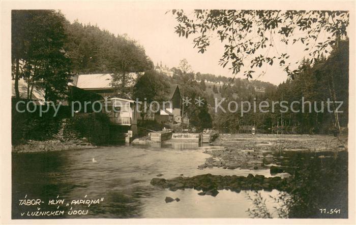 Tabor Czechia Mlyn Papirna v Luznickem udoli