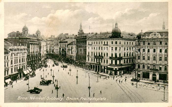 Brno Bruenn Namesti Svobody