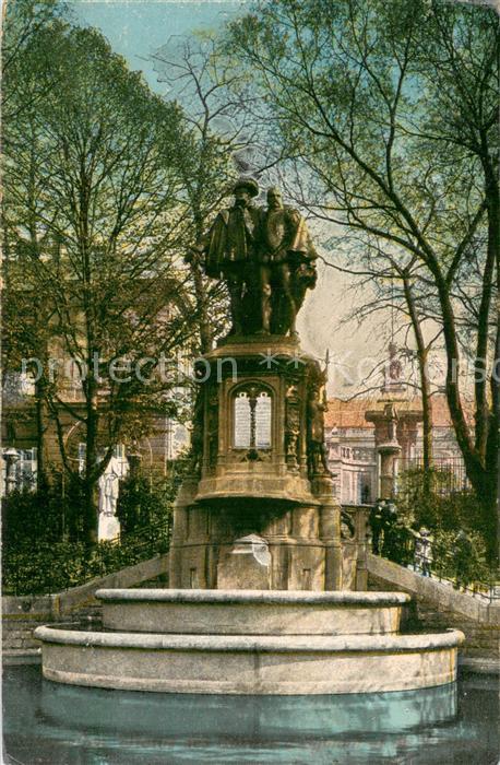 Bruxelles Bruessel Denkmal der Grafen von Egmont und von Hornes