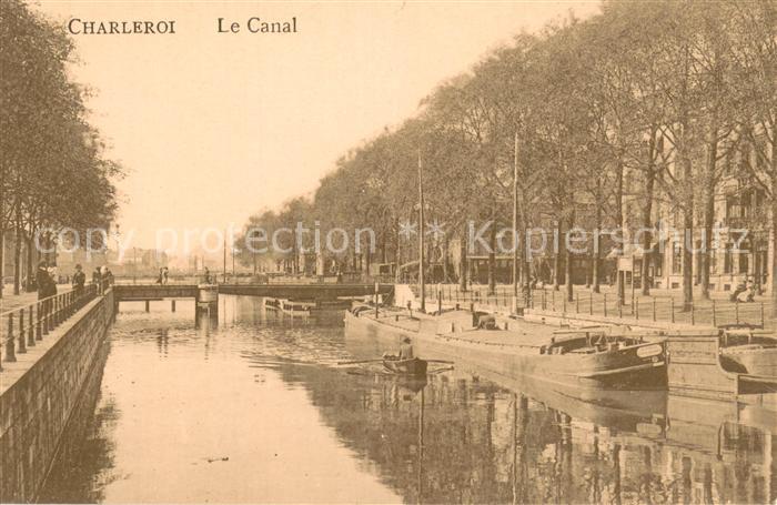 Charleroi Wallonie Le Canal