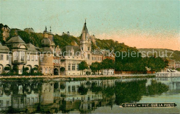 Dinant Wallonie Vue sur la Poste