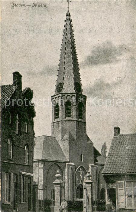Staden West-Vlaanderen De Kerk