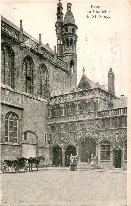 Bruges BRUGGE Belgie La Chapelle du St Sang