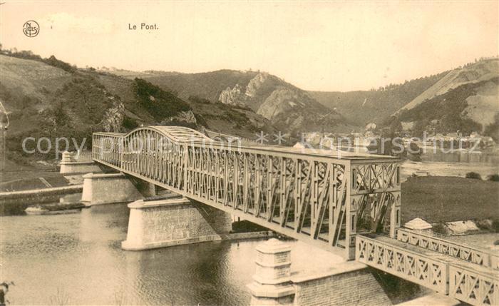 Hastiere Meuse Belgie Le Pont