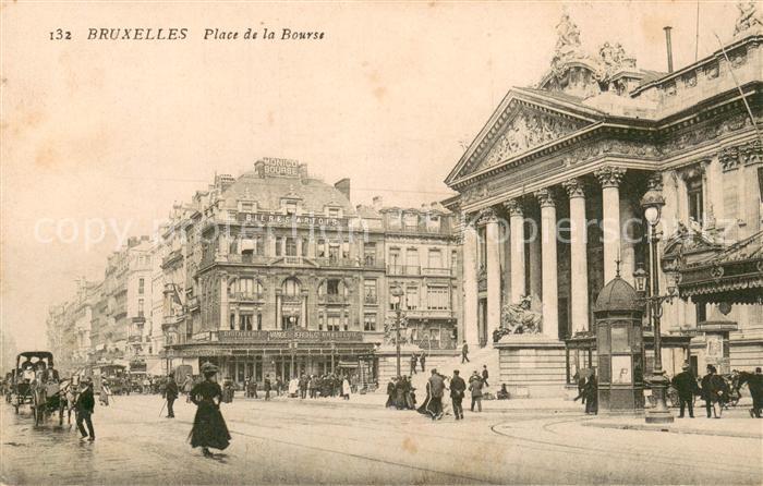 Bruxelles Bruessel Place de la Bourse