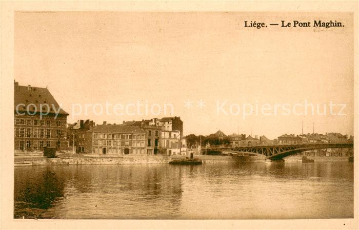 Liege Luettich Le Pont Maghin