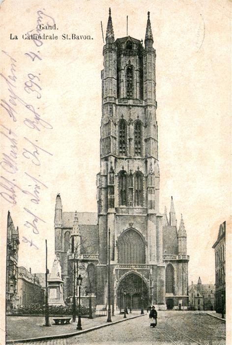 Gand Belgien La Cathedrale St Bavon