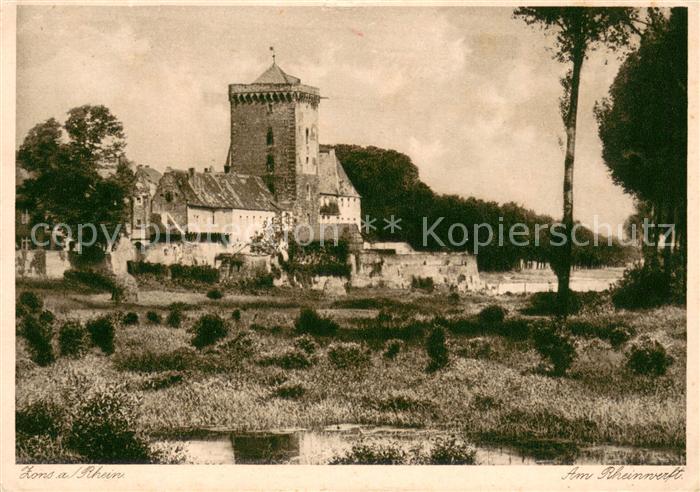 Zons Rhein Rheinwerft