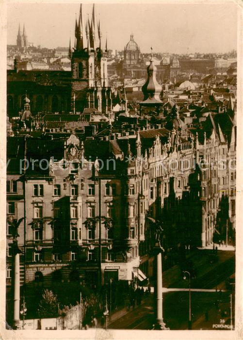 Praha Prahy Prague Pohled s Letne