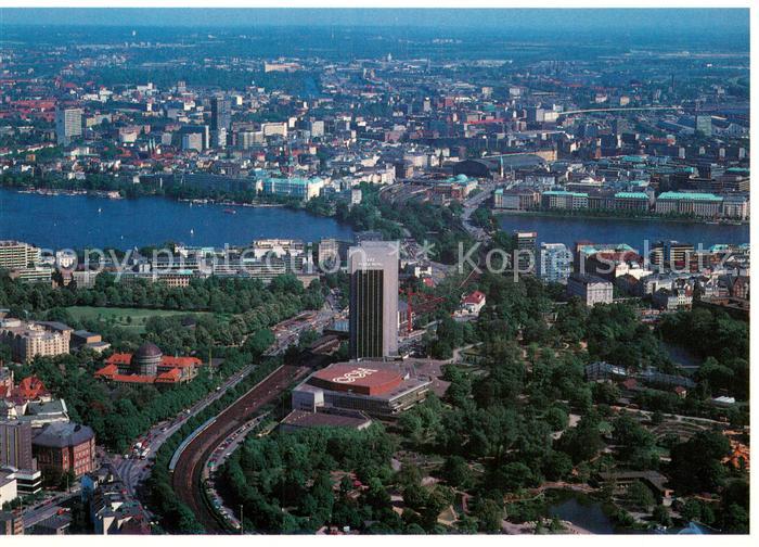HAMBURG  CITY SAS Plaza Hotel Fliegeraufnahme
