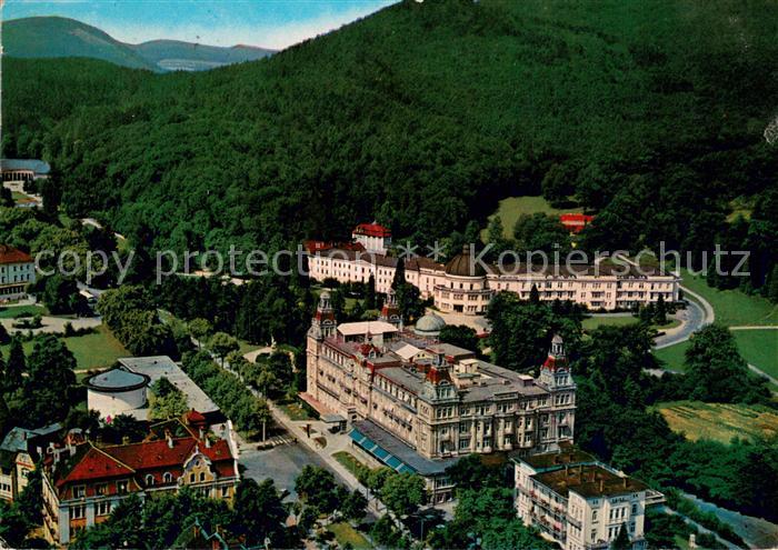 Bad Wildungen Kurviertel Fliegeraufnahme