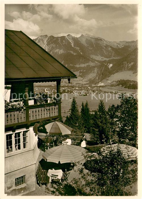 Oberstdorf Gaststaette Bergkristall