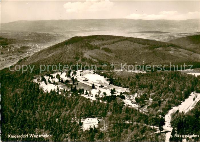 Wegscheide Bad Orb Frankfurter Schullandheim Wegscheide Fliegeraufnahme