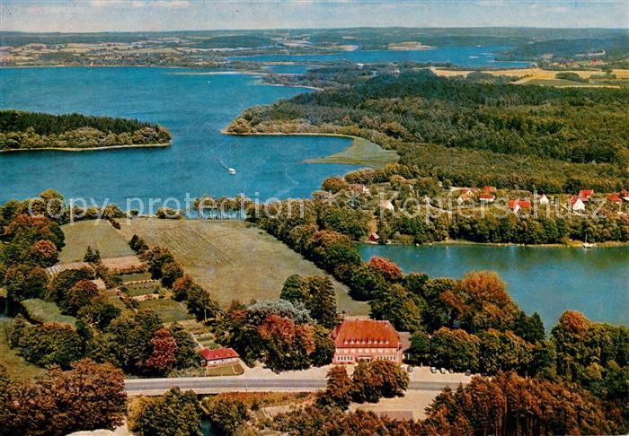 Ploen See Hotel Restaurant Fegetasche Fliegeraufnahme