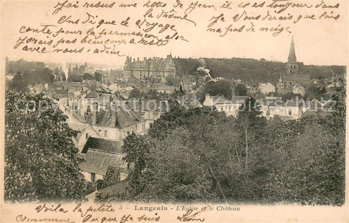 Langeais Eglise et le Chateau
