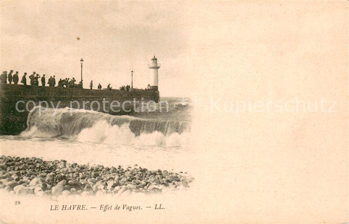 Le Havre Effet de vagues Phare