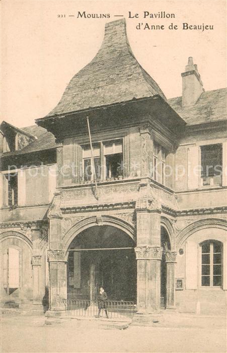 Moulins 03 Allier Pavillon d_Anne de Beaujeu