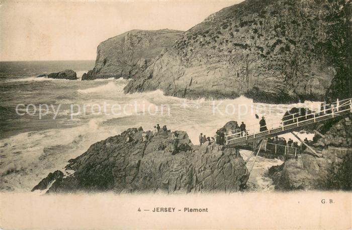Jersey Kanalinsel Plemont Bay Coast