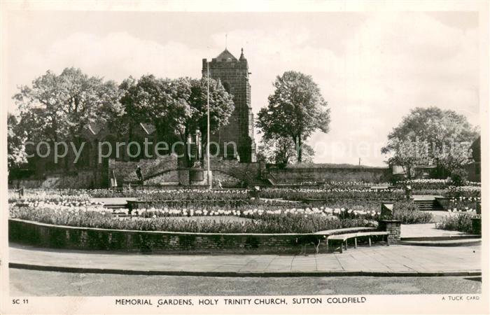 Sutton Coldfield Memorial Gardens Holy Trinity Church