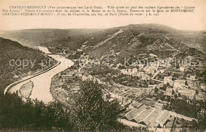 Chateau-Regnault Vue panoramique vers Laval-Dieu