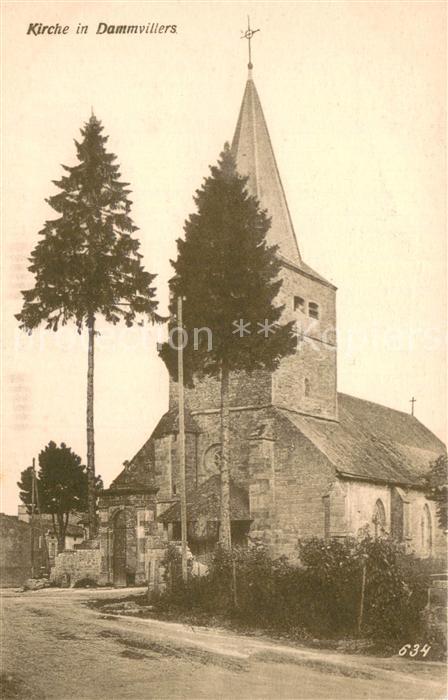Dammvillers Eglise Kirche