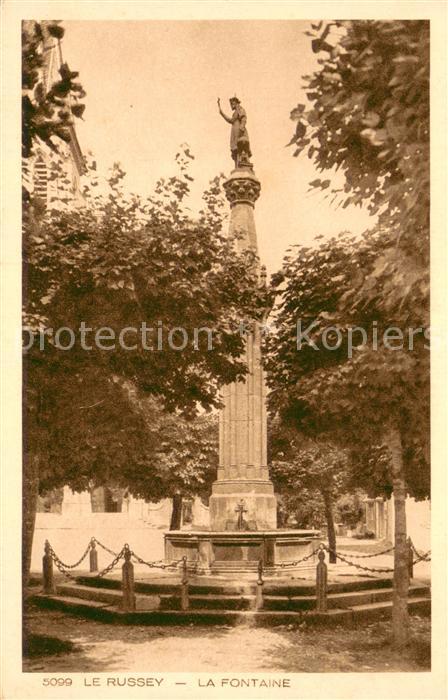 Le Russey Fontaine Statue Collection Le Jura