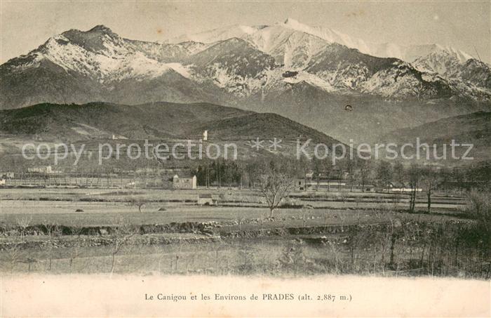 Prades Pyrenees-Orientales Le Canigou et les environs de Prades