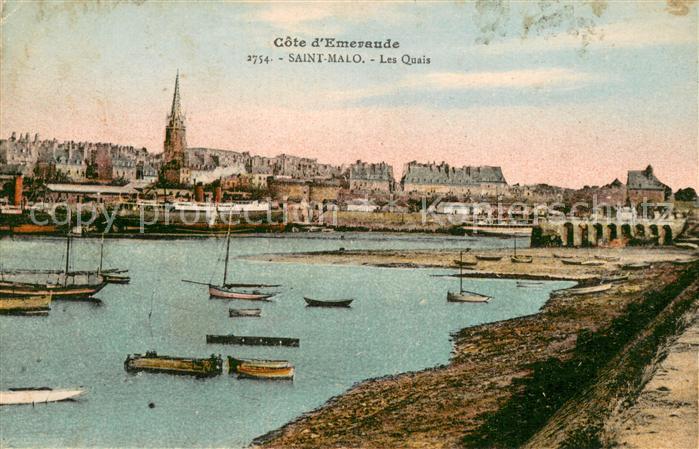 Saint-Malo 35 Les quais