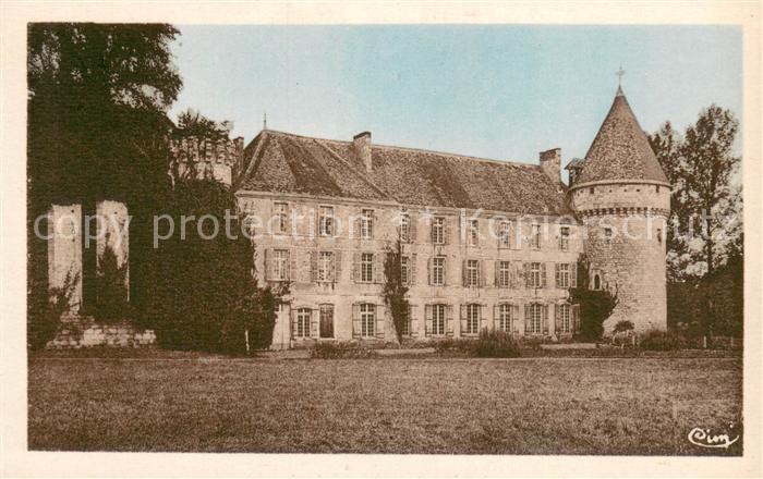 Saint-Martin-l Ars Abbaye de la Reau Chateau