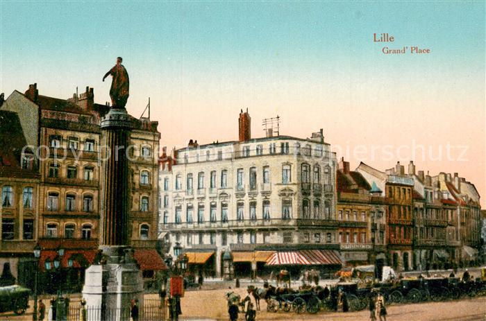 Lille Nord Grand  Place Monument