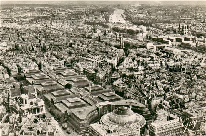 Paris 75 en avion sur la ville