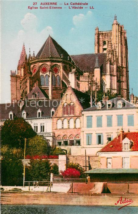 Auxerre 89 Cathedrale Eglise Saint Etienne