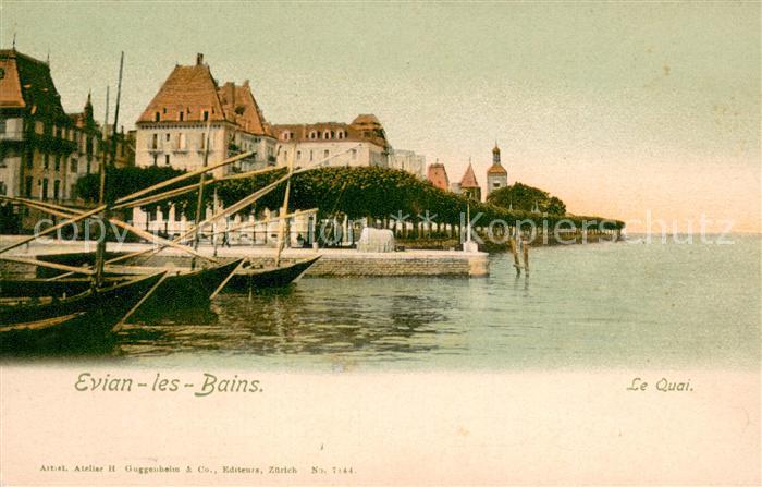 Evian-les-Bains 74 Le quai