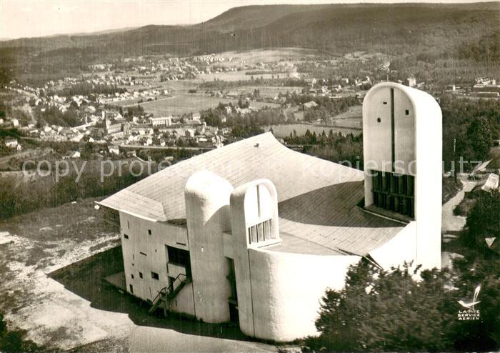 Ronchamp Haute Saone Chapelle de Notre Dame du Haut Architec