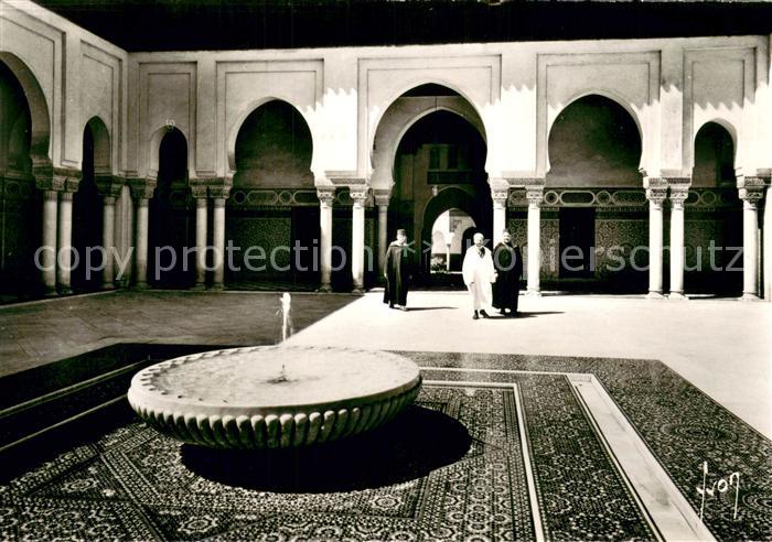 Paris 75 Institut Musulman Mosquée de Paris Grand Patio