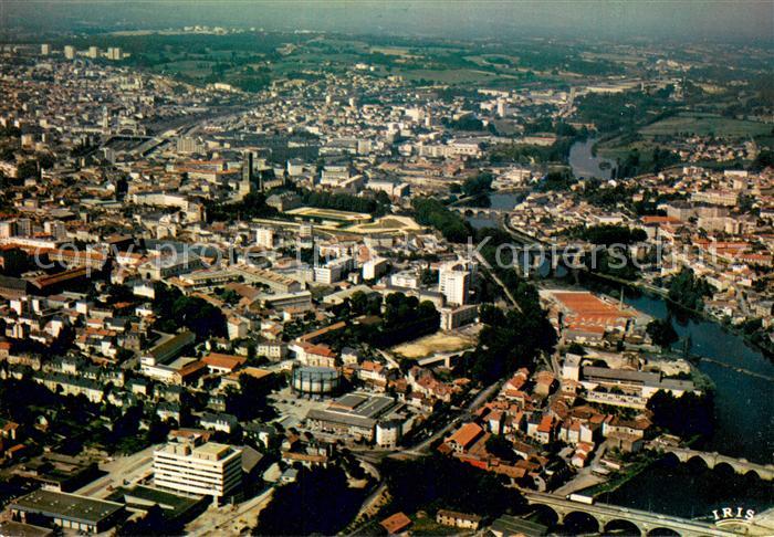 Limoges 87 Vallee de la Vienne et la ville vues du ciel