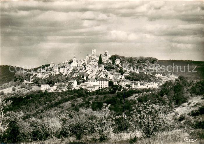Vezelay Vue Generale côté ouest