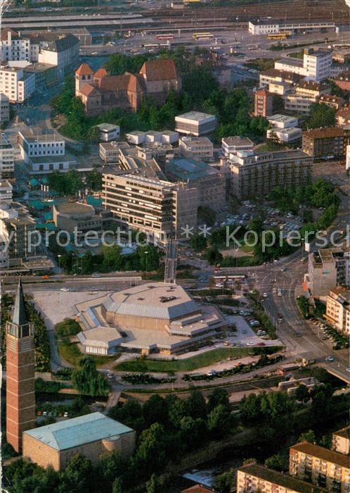 Pforzheim Stadtkirche am Lindenplatz Stadthalle Marktplatz Renaissancegebaeude R