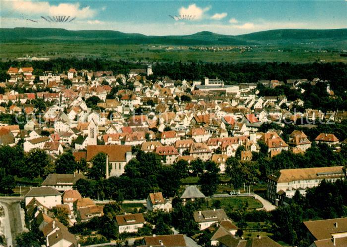 Donaueschingen im Schwarzwald Fliegeraufnahme