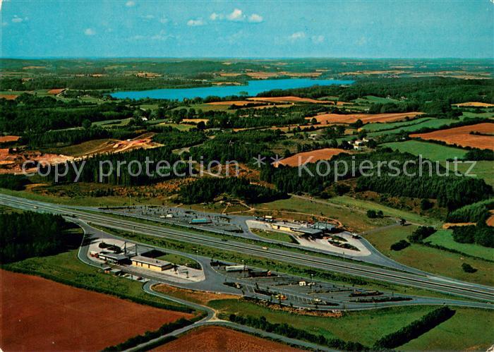 Alt Duvenstedt Rasthof Huettener Berge Fliegeraufnahme