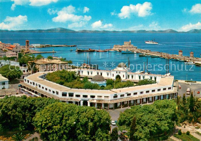 Rhodes Rhodos Greece View of the new market