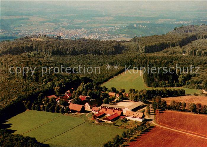 St Johann Wuerttemberg Gestuetsgasthof St. Johann Fliegeraufnahme